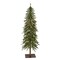 CC Christmas Decor Pre-lit Artificial Alpine Slim Christmas Tree - 6’ - Clear Lights